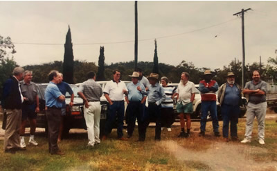 A meeting of the Burdekin Catchment Advisory Committee in 1999