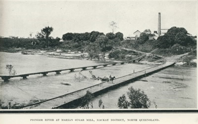 Pioneer River at Marian Sugar Milly, Mackay District