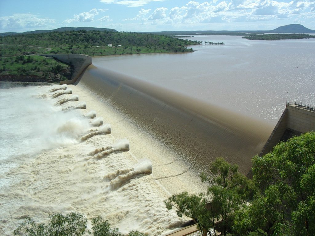 Burdekin Falls Dam Spillway