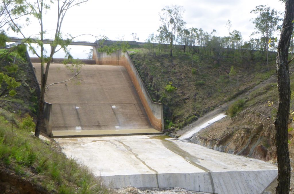 Fred Haigh Dam works completed