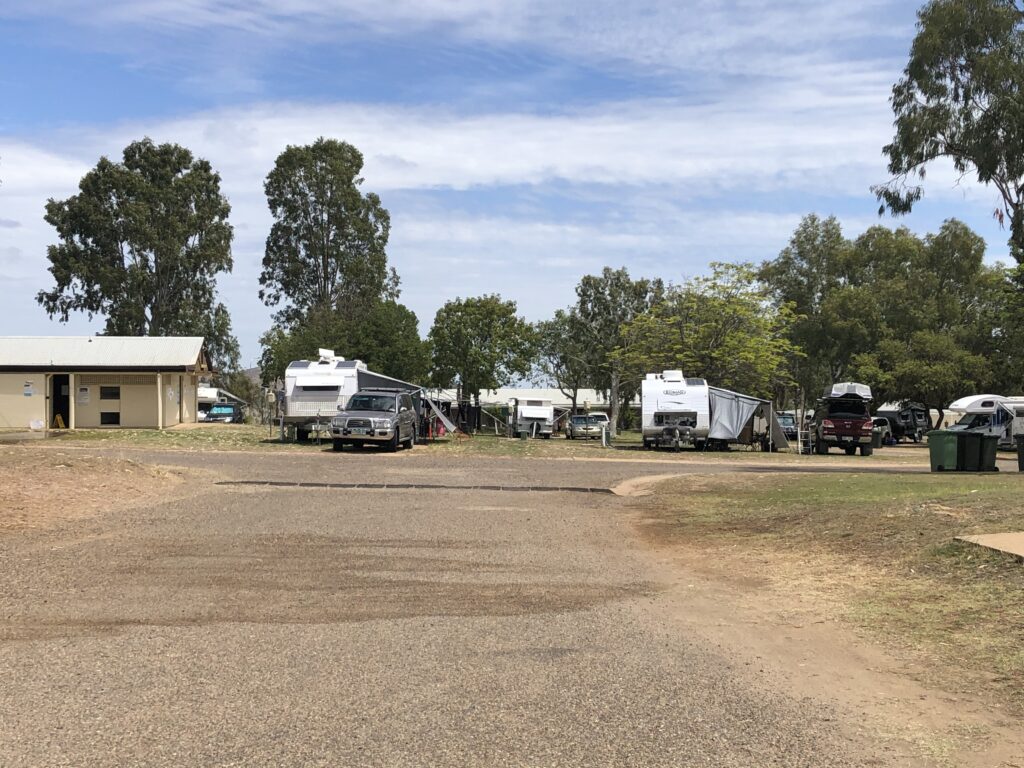 Burdekin Falls Dam campsite