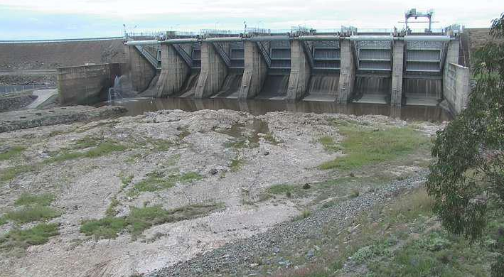 Coolmunda Dam spill event