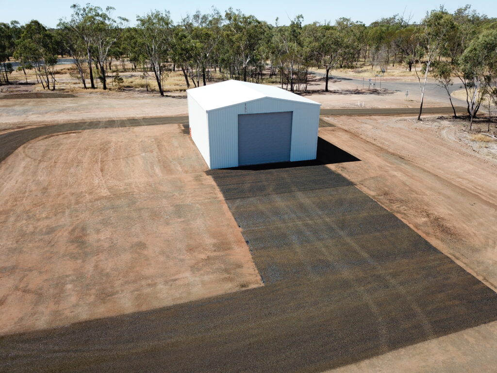 Fairbairn Dam Fire Bridage Shed