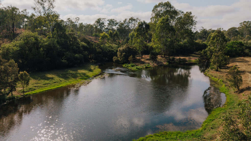 Location for proposed Cooranga Weir