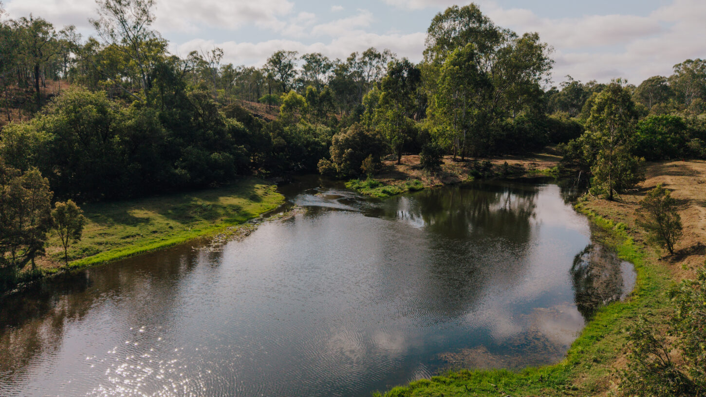 Location for proposed Cooranga Weir