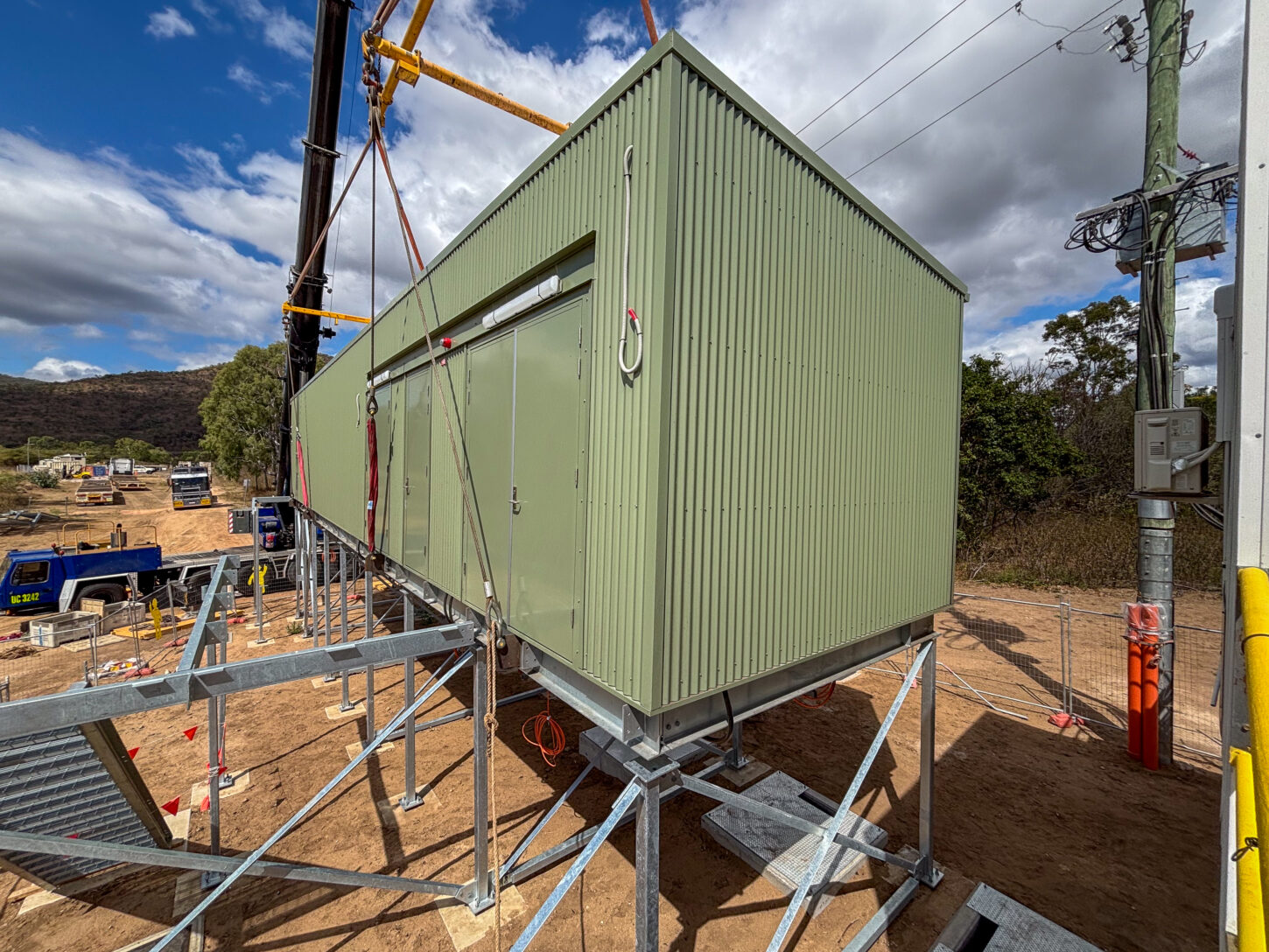The Elliot Pump Station upgrade includes a new electrical switch room, replacement cabling and improved control and monitoring systems.